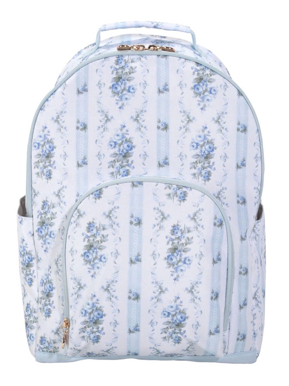 LoveShackFancy Daydream Backpack Floral Light Blue & White Backpack 🩵 XL 💕 NWT